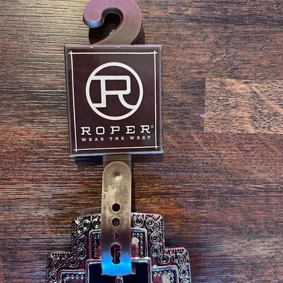 Roper concho Belt - Picture 3 of 12